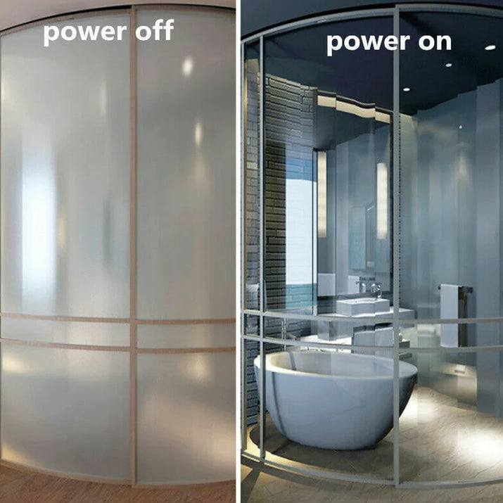 Switchable Adhesive Smart Tint PDLC Smart Glass Film for Home Office Window and Doors
