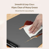 Efficient Heating Technology Ultra-Thin Hot Plate Waterproof Touch Control Electric Food Warming Mat with Multiple Dishes