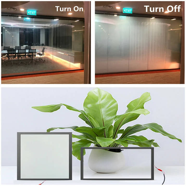 Switchable Adhesive Smart Tint PDLC Smart Glass Film for Home Office Window and Doors