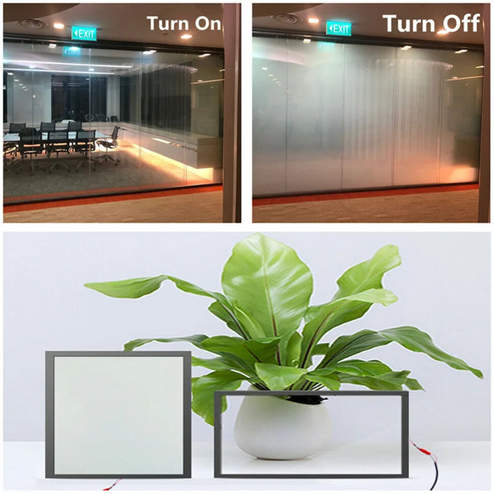 Switchable Adhesive Smart Tint PDLC Smart Glass Film for Home Office Window and Doors
