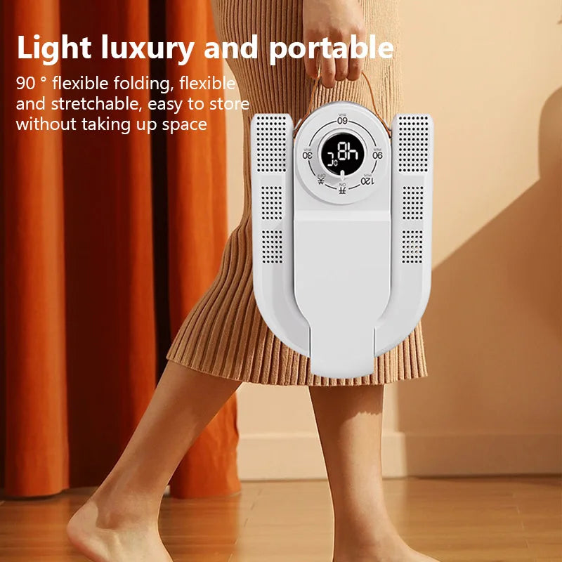Electric Shoes Dryer Foldable Shoes Dryer Household Constant Temperature Boot Dryer Deodorizer Sterilization Machine Boot Warmer