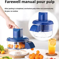 Automatic Electric Grape Peeler Machine - Hands-Free Skin Remover for Berries Fruits, Fruit Prep Tool, Effortless Peeling